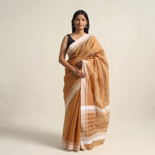 Traditional Handloom Chanderi Silk Cotton Saree 09