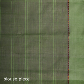 Purple - Pure Handwoven Zari Checks Mangalagiri Cotton Saree 29