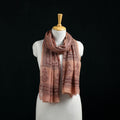 Pure Merino Wool Stole in Pedana Kalamkari Block Prints 10