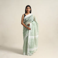 Traditional Handloom Chanderi Silk Cotton Saree 10