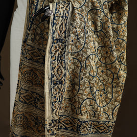 Kalamkari Hand Block Print Natural Dyed Cotton Dupatta 01