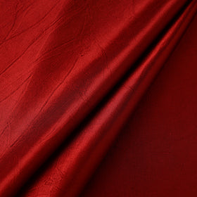 Red - Mashru Silk Plain Fabric 43