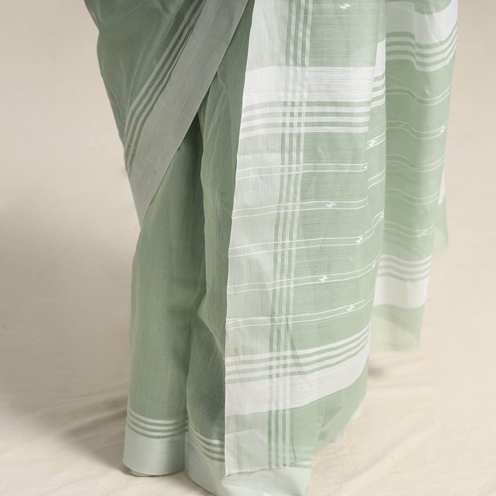 Traditional Handloom Chanderi Silk Cotton Saree 10