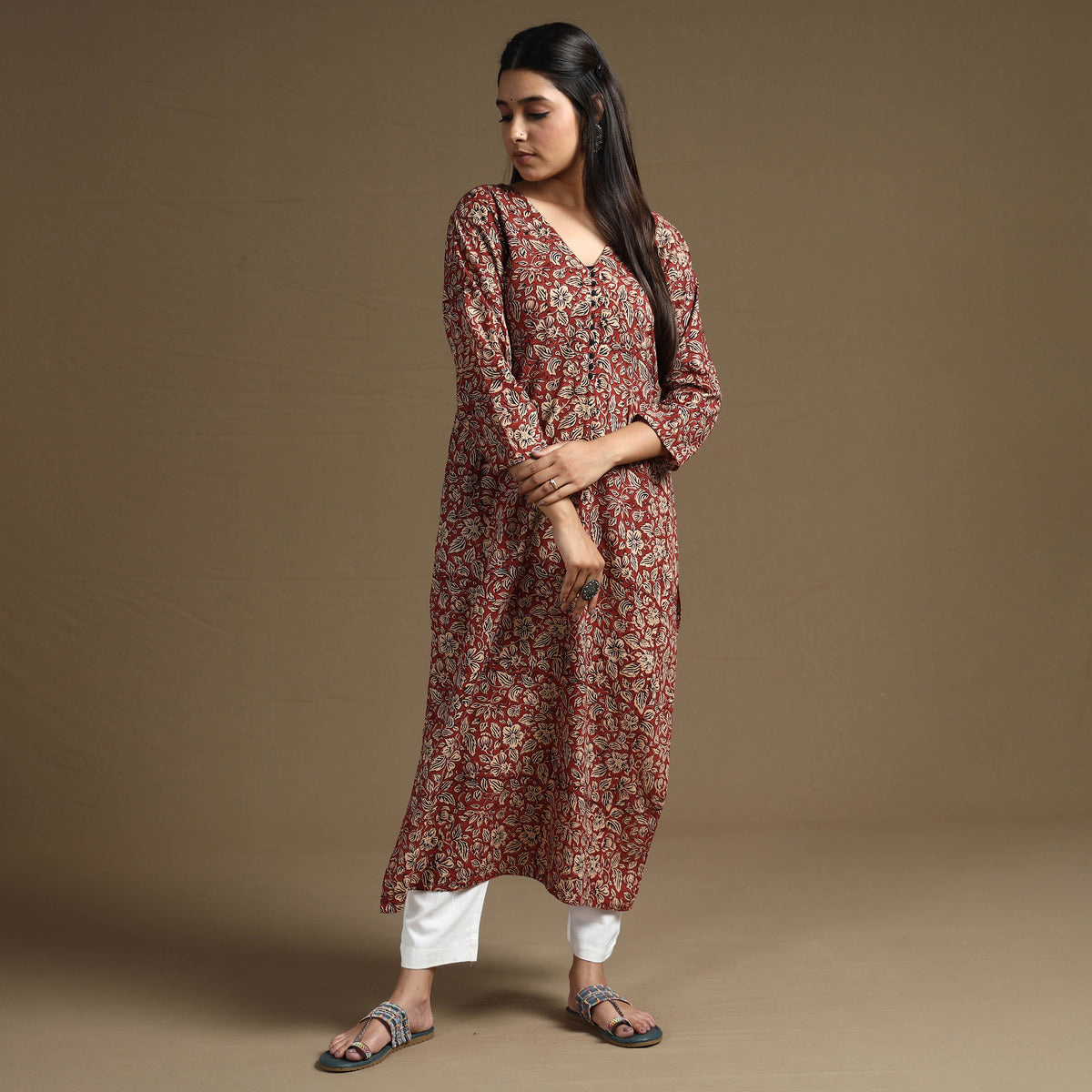 bagru cotton kurta 