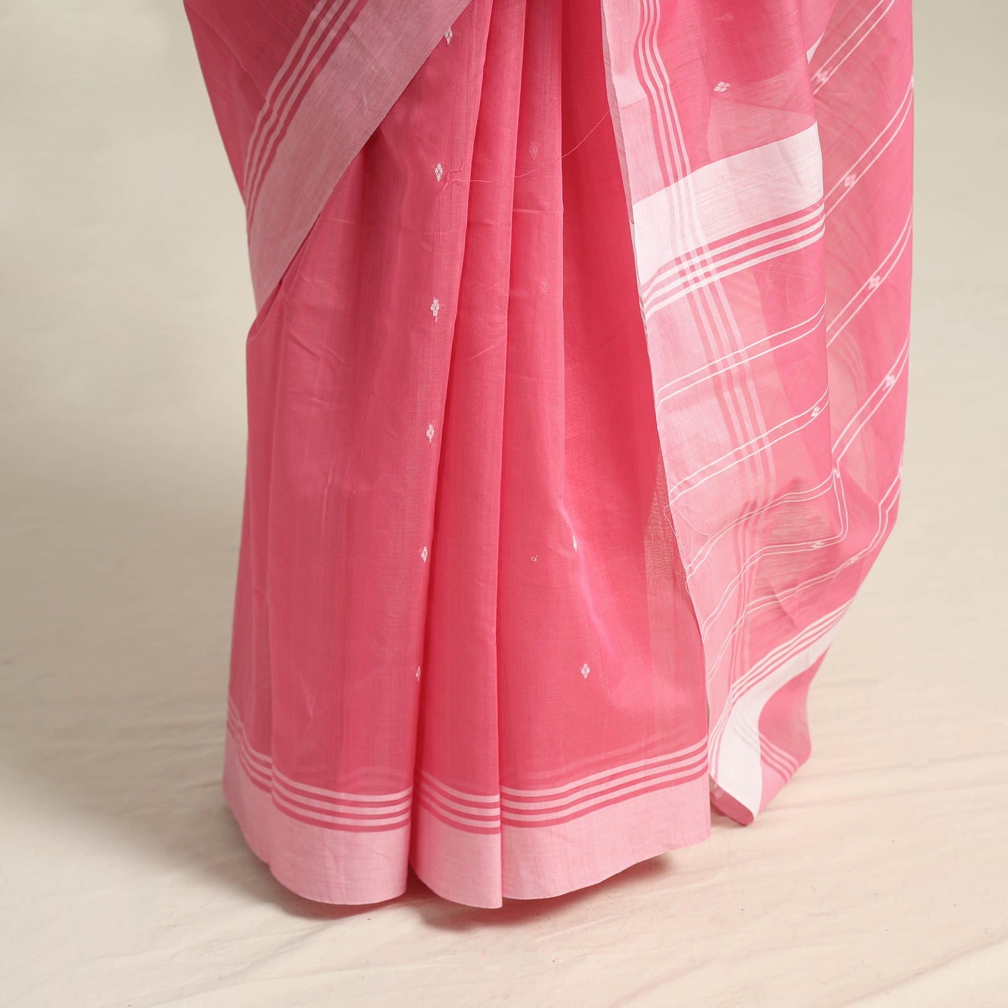 Traditional Handloom Chanderi Silk Cotton Saree 11