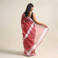 Traditional Handloom Chanderi Silk Cotton Saree 12