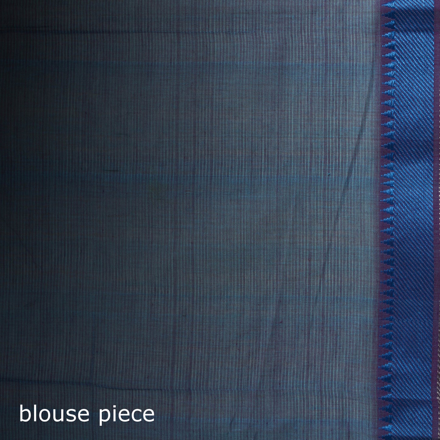 Red - Pure Handwoven Mangalagiri Cotton Saree with Zari Border 33