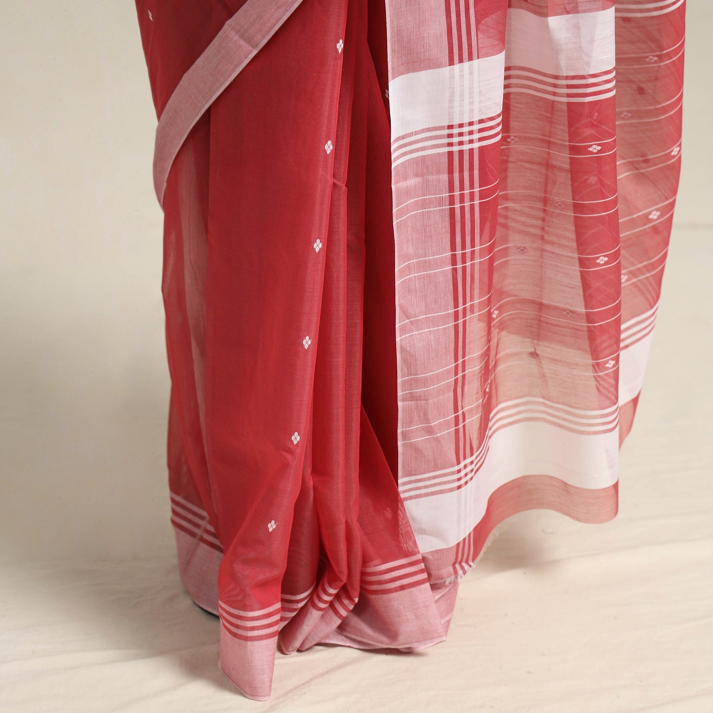 Traditional Handloom Chanderi Silk Cotton Saree 12