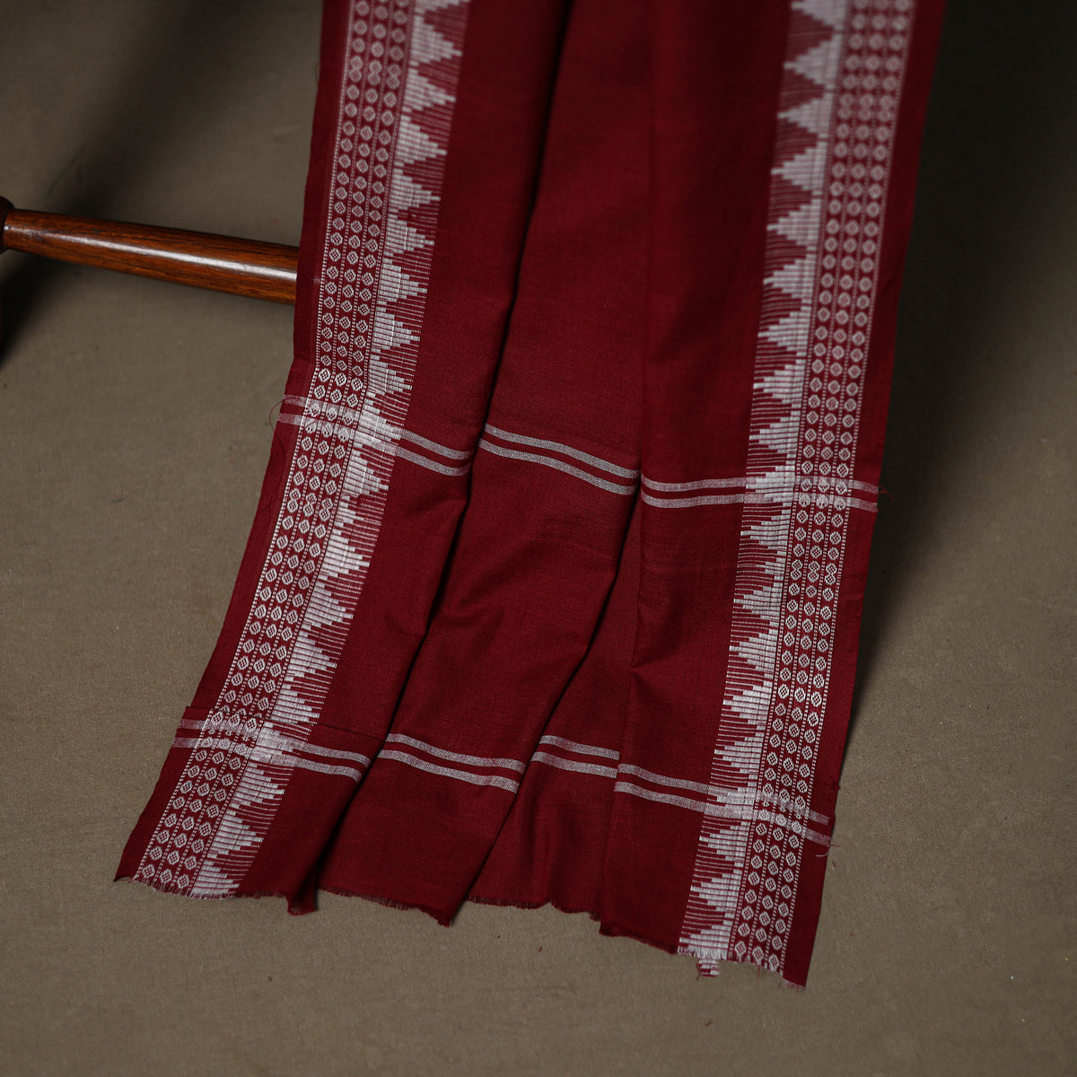 Sanganeri Block Print Cotton Unstitched Dress Material: Kurta, Bottom & Dupatta with Jewellery 37