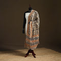 Kalamkari Hand Block Print Natural Dyed Cotton Dupatta 06