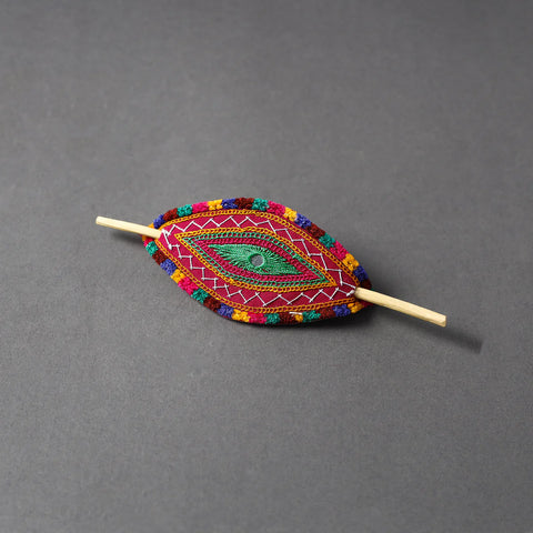 Kutch Embroided Hair Pin