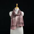 Pure Merino Wool Stole in Pedana Kalamkari Block Prints 35