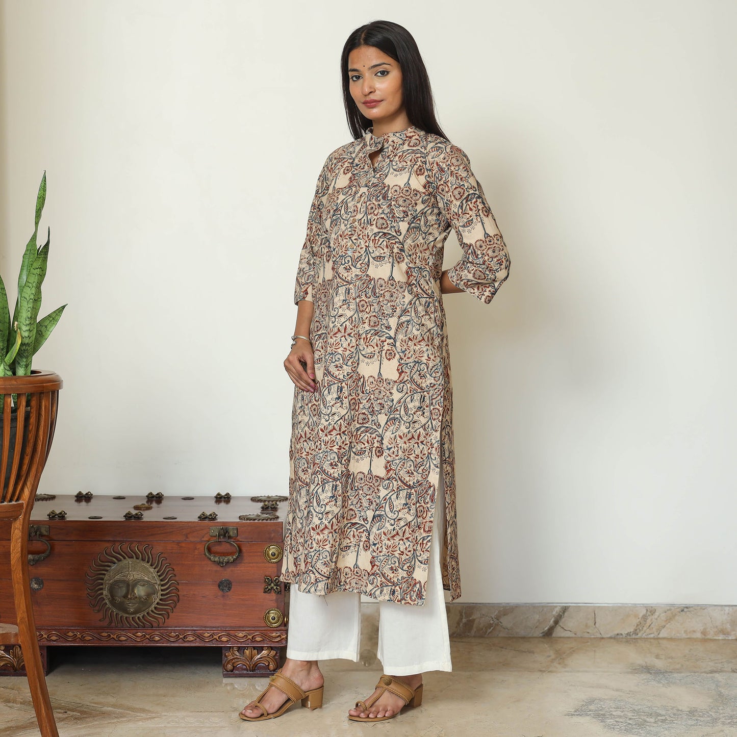 kalamkari kurta