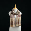 Pure Merino Wool Stole in Pedana Kalamkari Block Prints 37