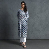 batik printed kurta