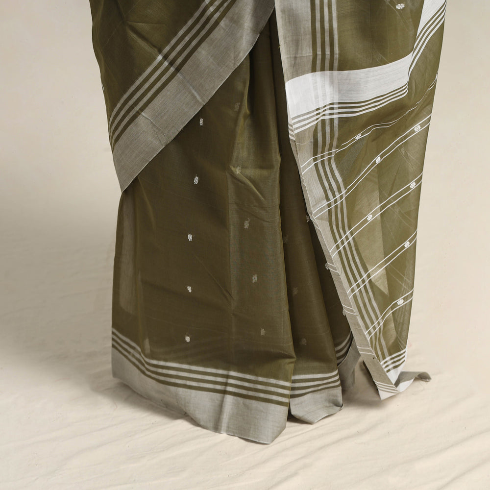 Traditional Handloom Chanderi Silk Cotton Saree 14