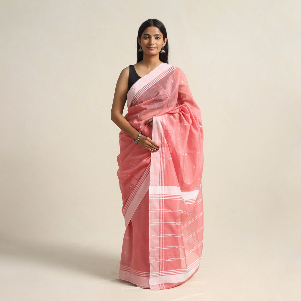 Traditional Handloom Chanderi Silk Cotton Saree 15