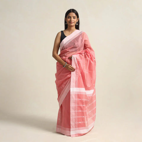 Traditional Handloom Chanderi Silk Cotton Saree
