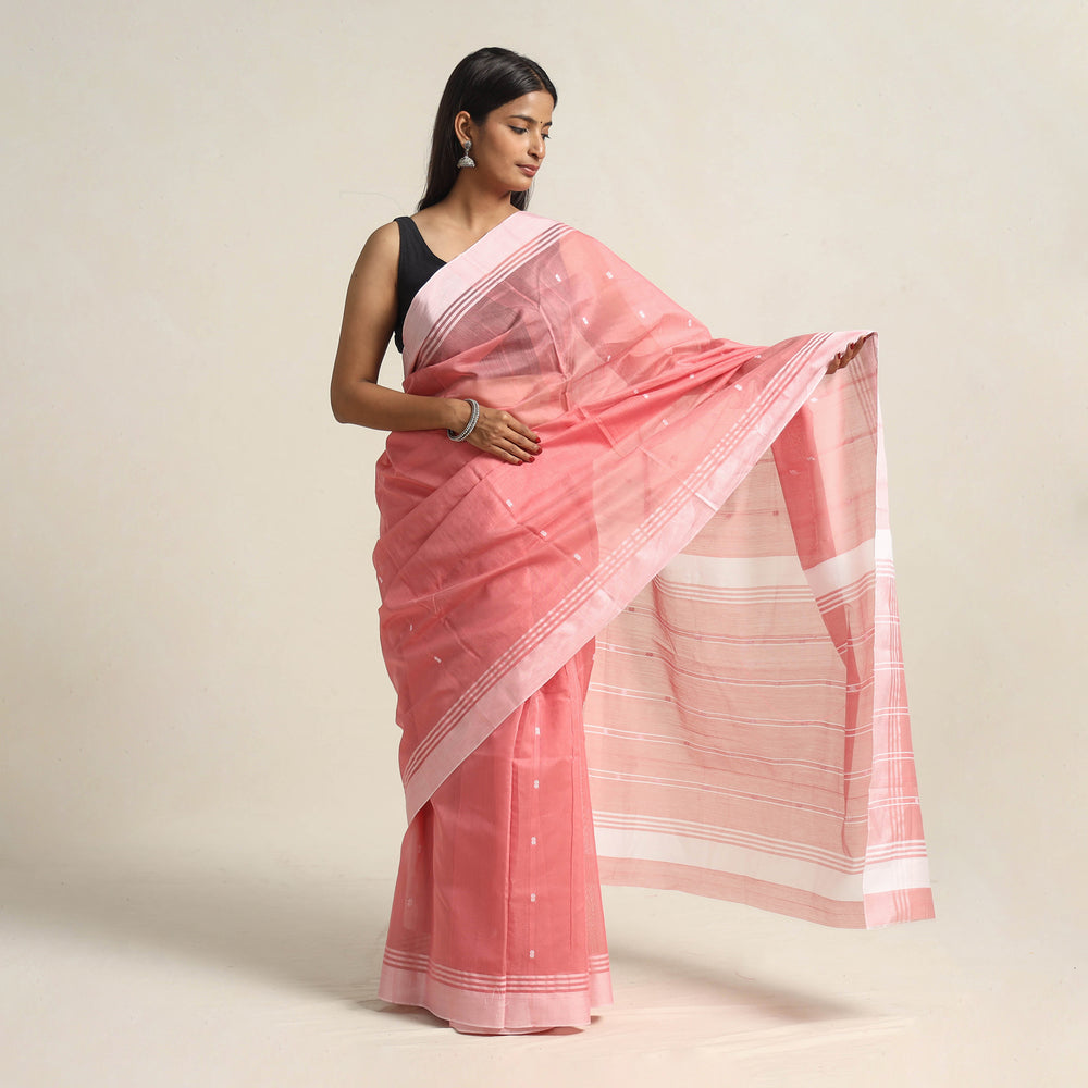 Traditional Handloom Chanderi Silk Cotton Saree 15