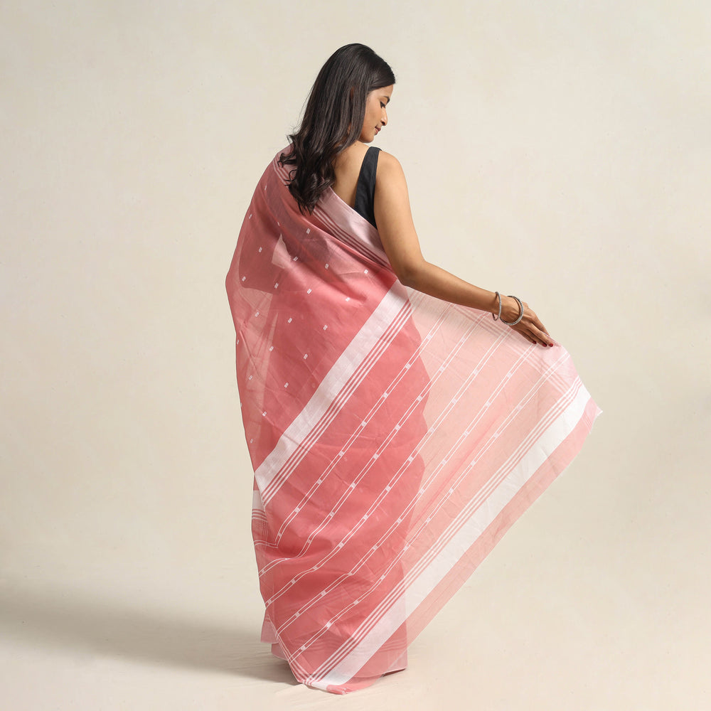 Traditional Handloom Chanderi Silk Cotton Saree 15