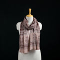 Pure Merino Wool Stole in Pedana Kalamkari Block Prints 46