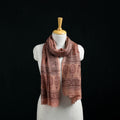 Pure Merino Wool Stole in Pedana Kalamkari Block Prints 50