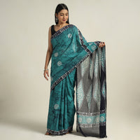 Batik Print Saree