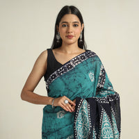 Batik Print Saree