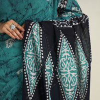 Batik Print Saree