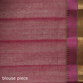 Green - Pure Handwoven Mangalagiri Cotton Saree with Zari Border 38