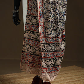 Kalamkari Hand Block Print Natural Dyed Cotton Dupatta 12
