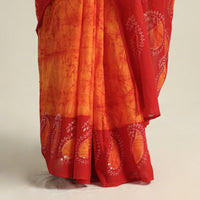 Batik Print Saree