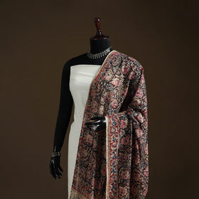 Kalamkari Hand Block Print Natural Dyed Cotton Dupatta 16