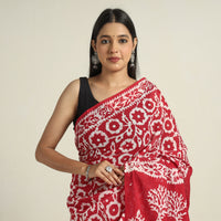 Batik Print Saree