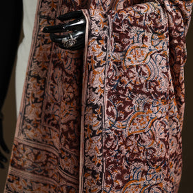 Kalamkari Hand Block Print Natural Dyed Cotton Dupatta 20