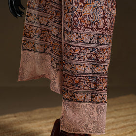 Kalamkari Hand Block Print Natural Dyed Cotton Dupatta 20