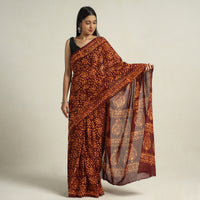 Batik Print Saree