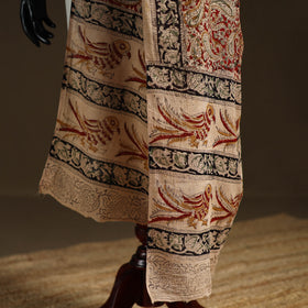 Kalamkari Hand Block Print Natural Dyed Cotton Dupatta 23