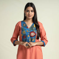 plain patchwork kurta 