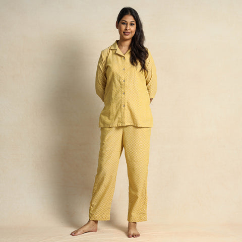 jacquard night suit