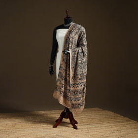 Kalamkari Hand Block Print Natural Dyed Cotton Dupatta 33