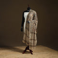 Kalamkari Hand Block Print Natural Dyed Cotton Dupatta 34