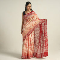 Batik Print Saree