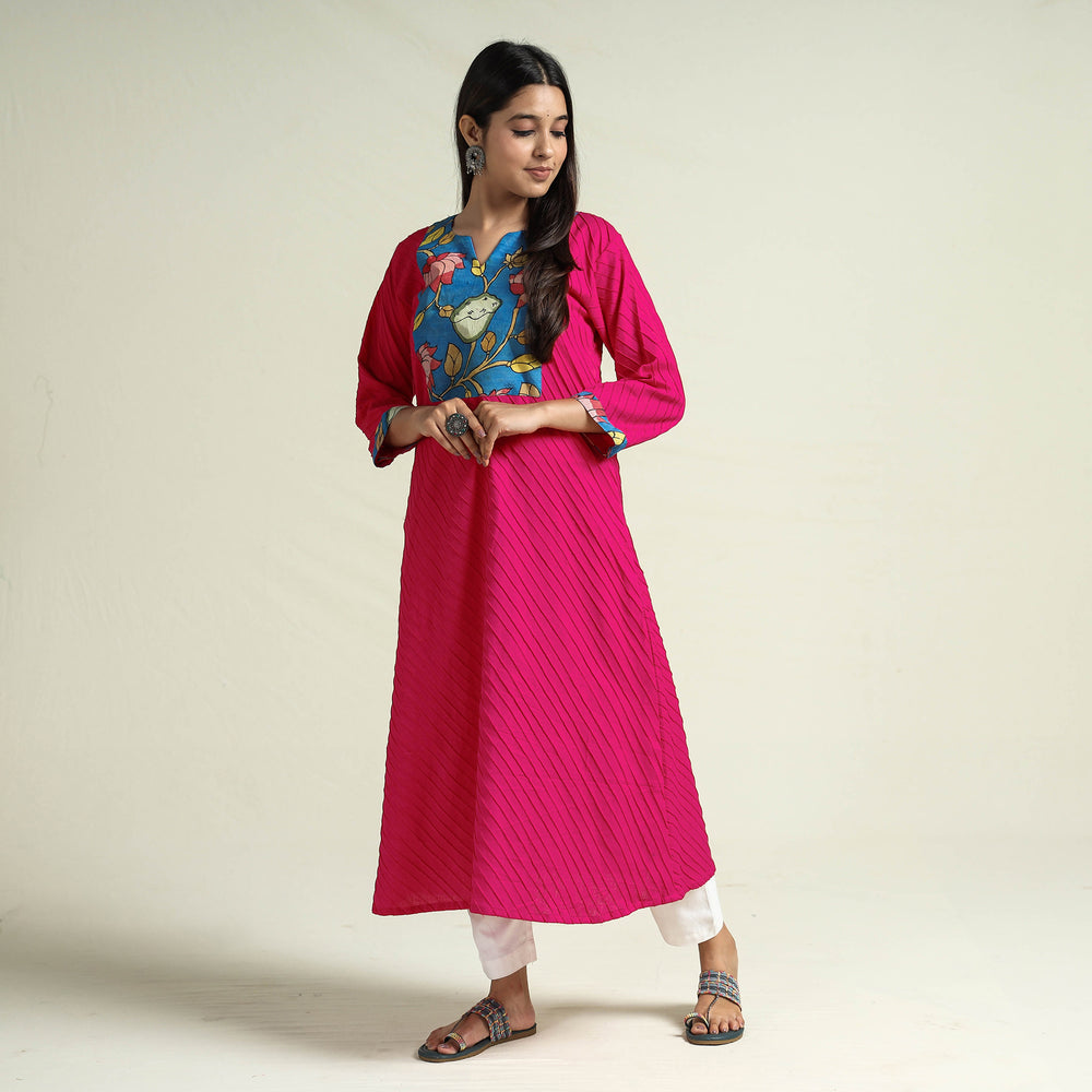 plain patchwork kurta 