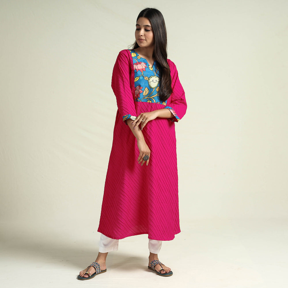 plain patchwork kurta 