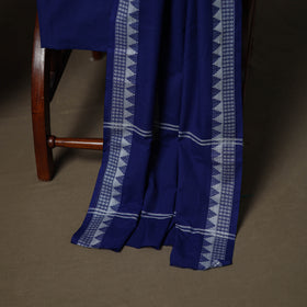 Sanganeri Block Print Cotton Unstitched Dress Material: Kurta, Bottom & Dupatta with Jewellery 55
