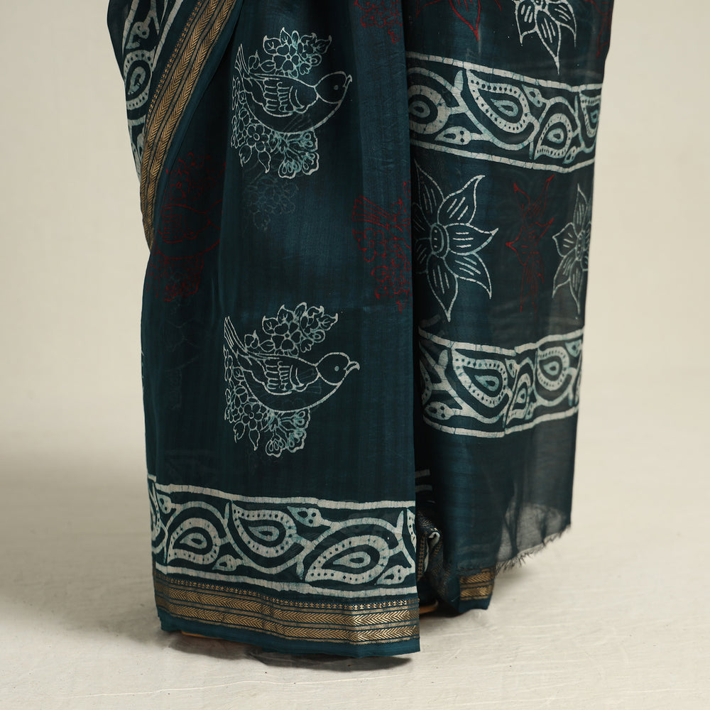 Batik Print Saree