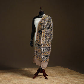 Kalamkari Hand Block Print Natural Dyed Cotton Dupatta 46