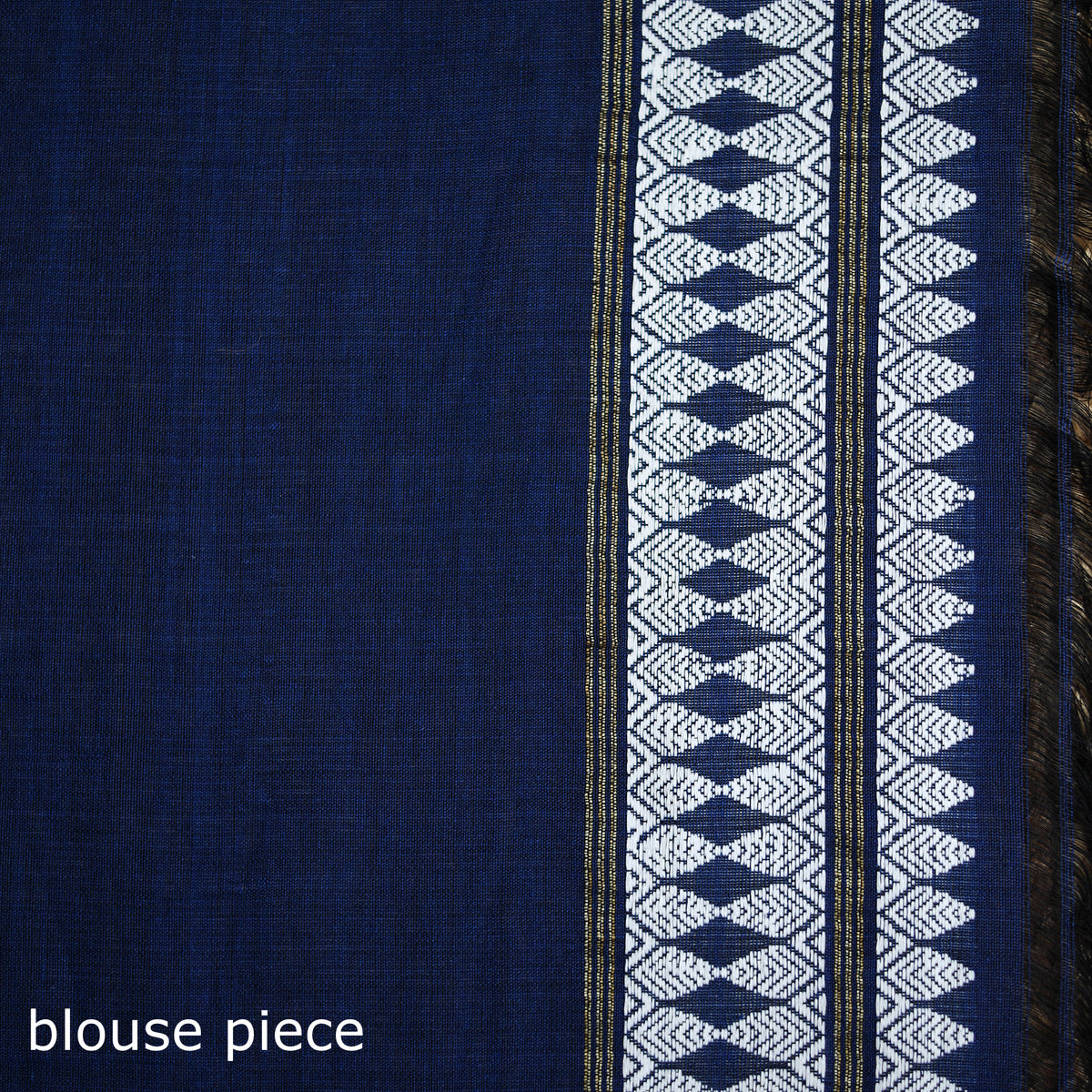 Silk Cotton Thread Buti Assam Pure Handwoven Saree with Blouse Piece 04
