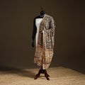 Kalamkari Hand Block Print Natural Dyed Cotton Dupatta 51